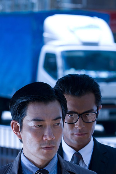 Richie Ren y Louis Koo en Accident