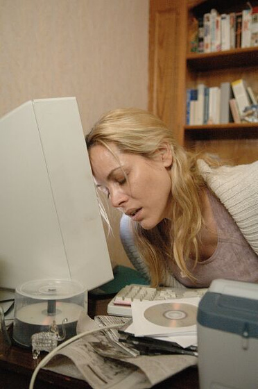 Maria Bello en Downloading Nancy