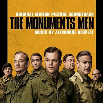 Carátula de la banda de sonido de Monuments Men