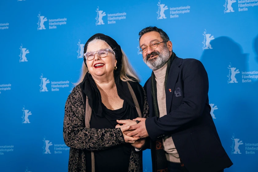 Hanna Schygulla y Georges Khabbaz en Yunan (Berlinale. Febrero 2025)