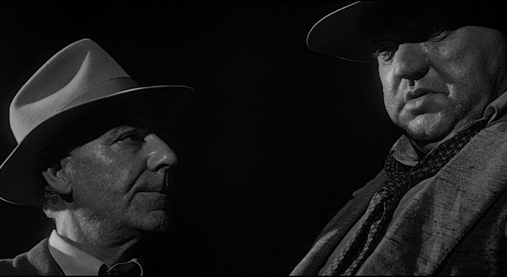 Orson Welles y Joseph Calleia en Sed de Mal