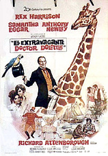 poster of movie El Extravagante Doctor Dolittle