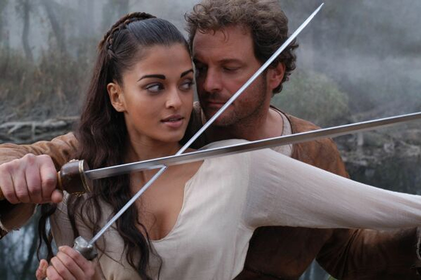 Colin Firth y Aishwarya Rai en La Última Legión