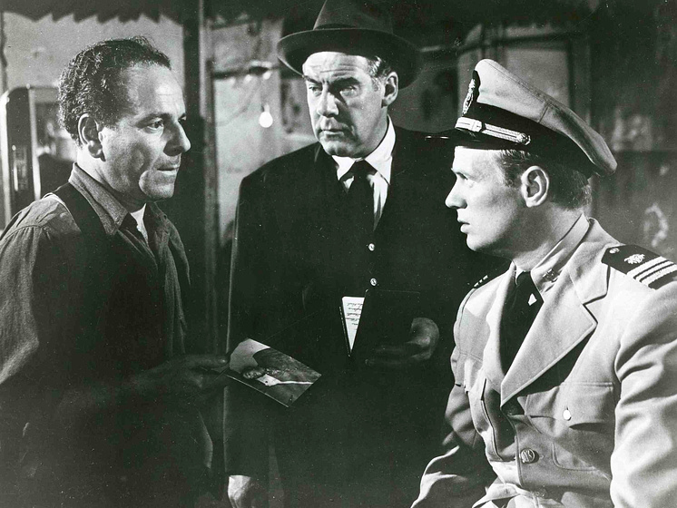 Richard Widmark y Paul Douglas en Pánico en las calles
