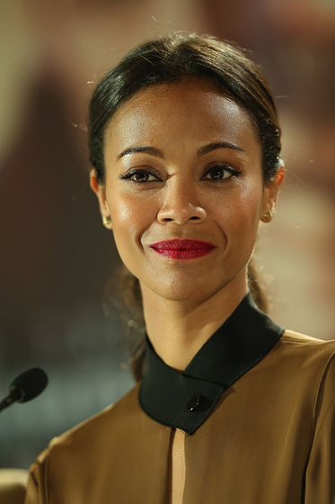 Zoe Saldana en Star Trek. En la oscuridad (Premiere en Berlin. Abril 2013)