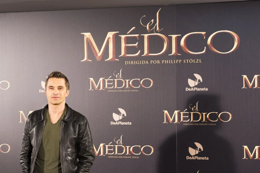Olivier Martinez en el-medico (Photocall en Madrid. Diciembre 2013)
