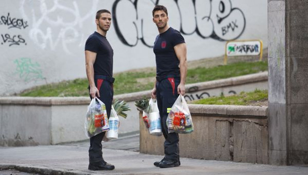 Álex García [I] y Álex Barahona en Lo Contrario al amor
