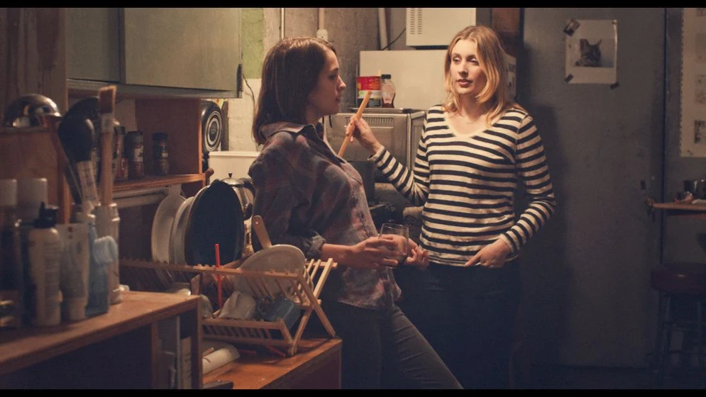 Greta Gerwig y Lola Kirke en mistress-america