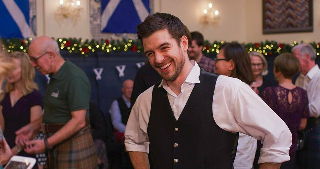 Dan Jeannotte en Navidad en las Tierras Altas