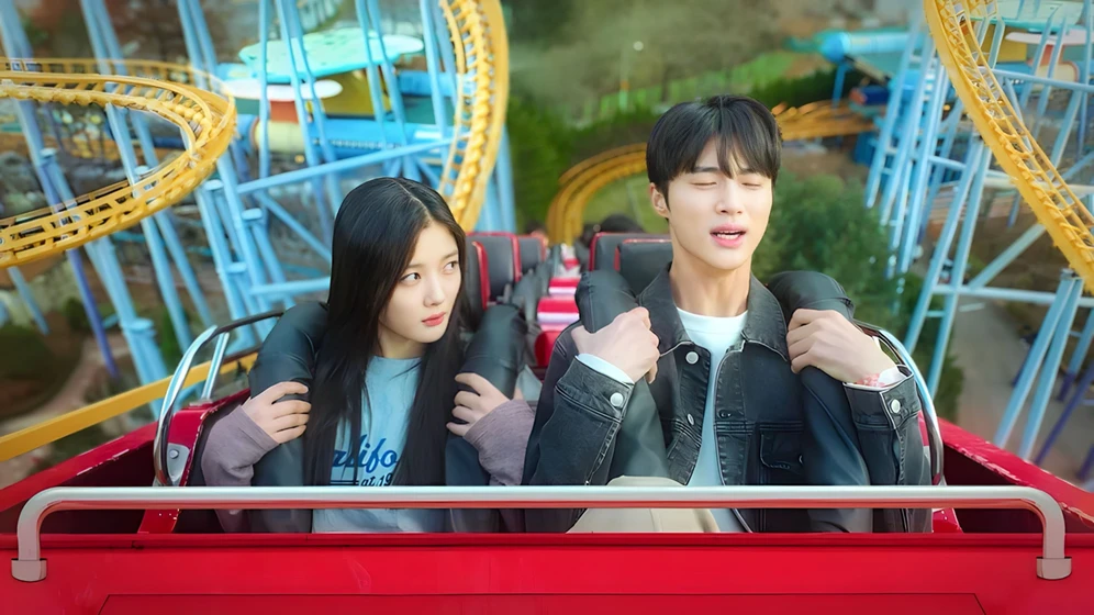 Yoo-Jeong Kim y Byeon Woo-seok en una-chica-del-siglo-xx