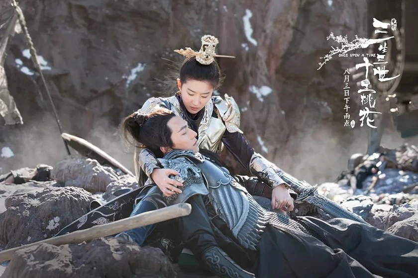 Yifei Liu y Yang Yang en once-upon-a-time-2017