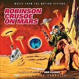 Carátula de la banda de sonido de Robinson Crusoe en Marte