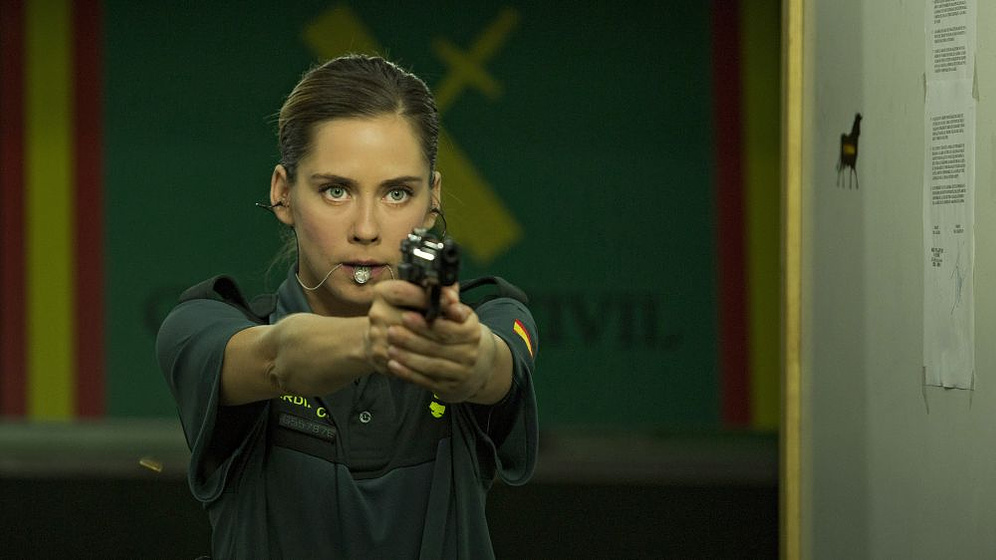 María León en Cuerpo de élite