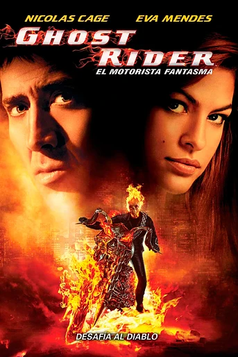 Poster de Ghost Rider. El Motorista Fantasma