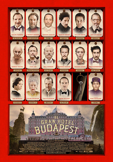 Imagen de El Gran Hotel Budapest (Cartel español)