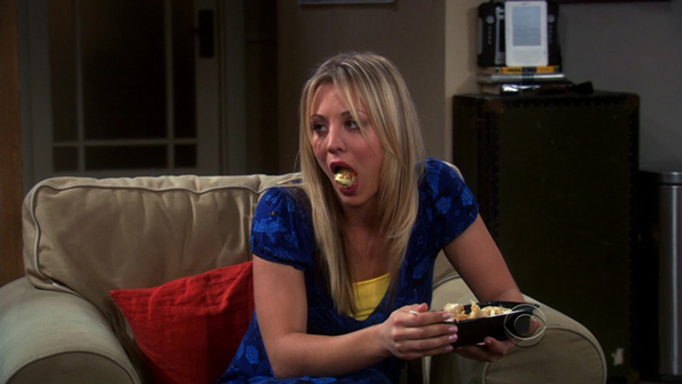 Kaley Cuoco en The Big Bang Theory