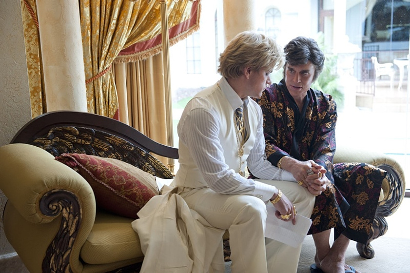 Michael Douglas y Matt Damon en Behind the Candelabra