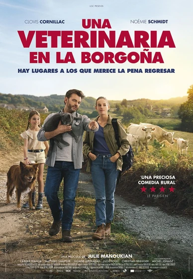 Imagen de una-veterinaria-en-la-borgona (Cartel español)