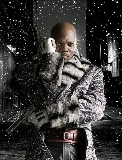 Samuel L. Jackson en The Spirit