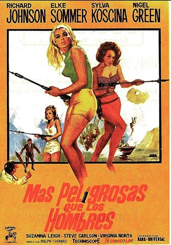 Poster de Más Peligrosas que los Hombres