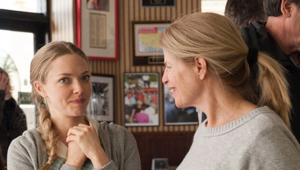 Jessie Nelson y Amanda Seyfried en navidades-bien-o-en-familia