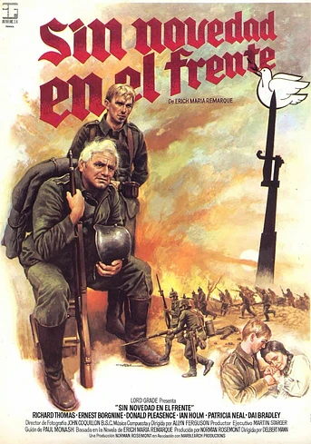 Poster de Sin Novedad en el Frente