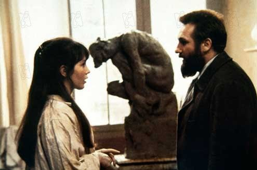 Gerard Depardieu y Isabelle Adjani en La Pasión de Camille Claudel