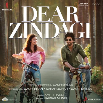 Carátula de la banda de sonido de Dear Zindagi