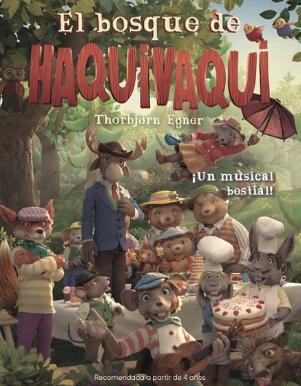 Imagen de El Bosque de Haquivaqui (Cartel español)