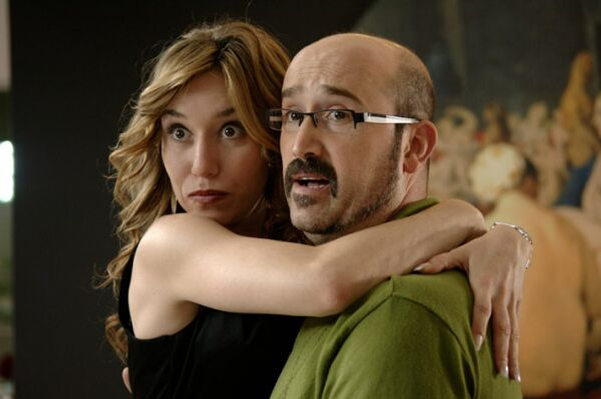 Javier Cámara [I] y Lola Dueñas en Fuera de Carta