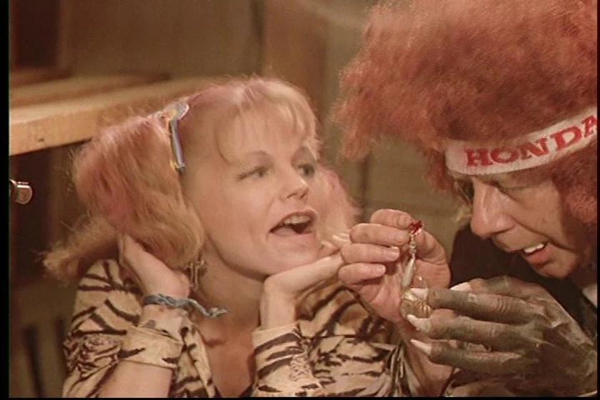 Hal Borske y Carrie Anita en monstrosity-1987