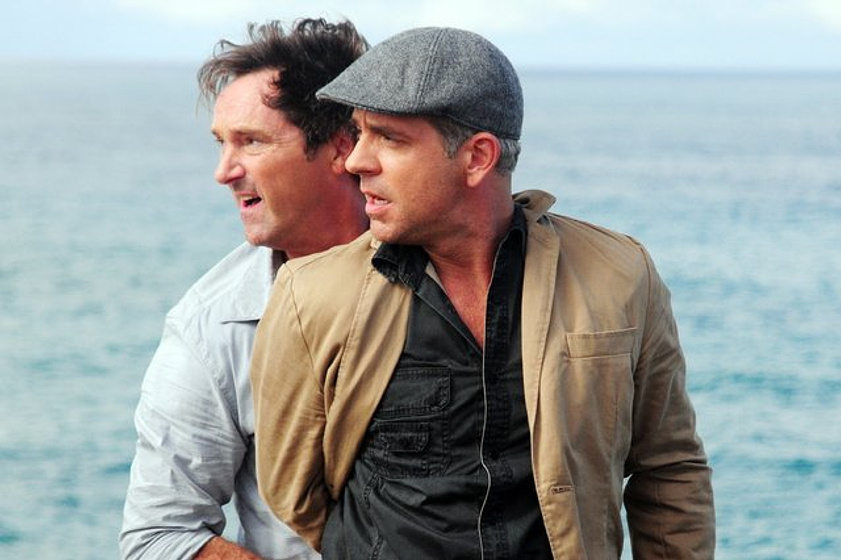 Helmut Zierl y Florian Fitz en Secretos en el Paraíso
