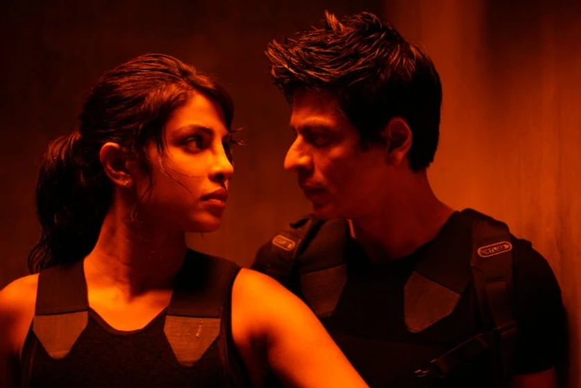 Shah Rukh Khan y Priyanka Chopra en don-2