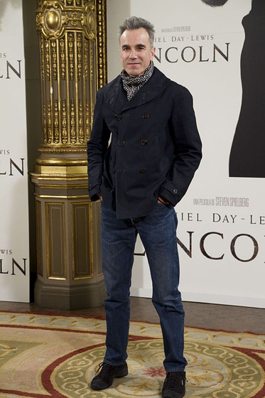 Daniel Day-Lewis en Lincoln (Photocall en Madrid. Enero 2013)