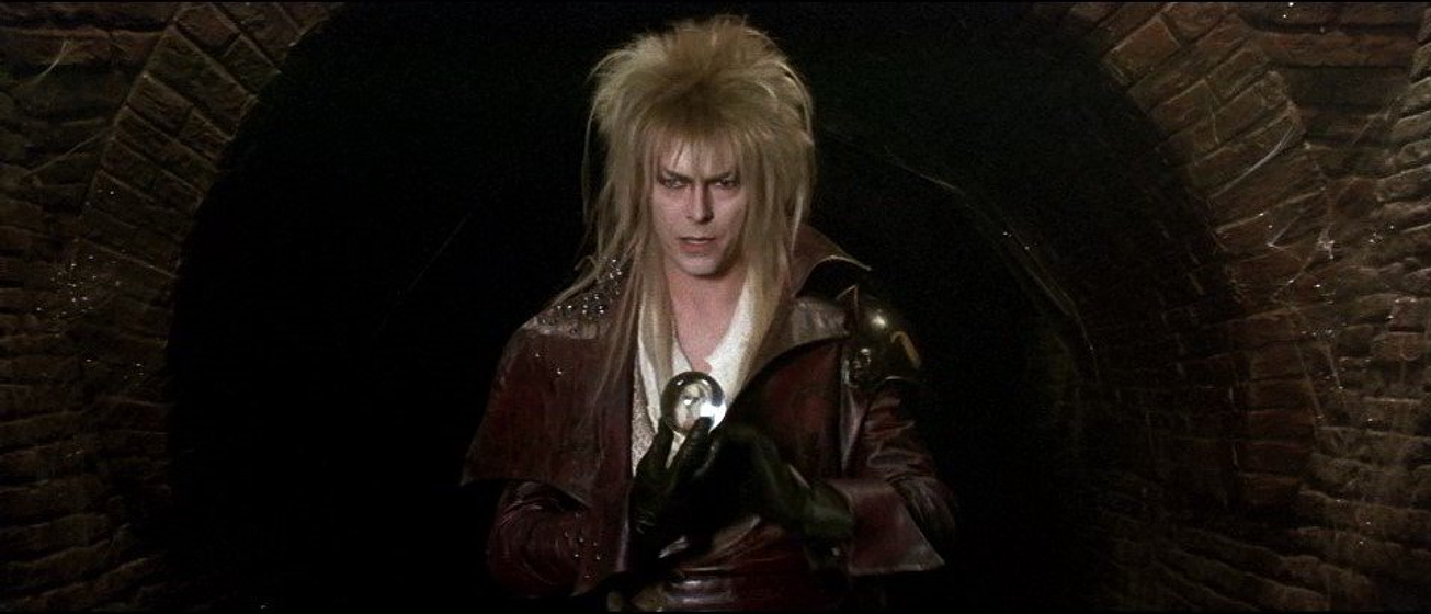 David Bowie en Dentro del Laberinto