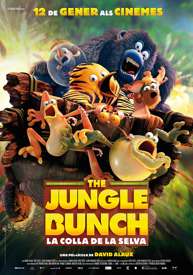 Imagen de The Jungle Bunch. La Panda de la selva (Cartel catalán)