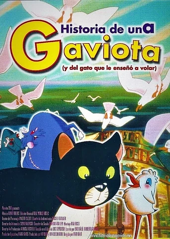 Poster de Historia de una gaviota (y del gato que le enseñó a volar)