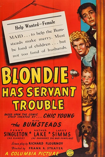Poster de Blondie Has Servant Trouble