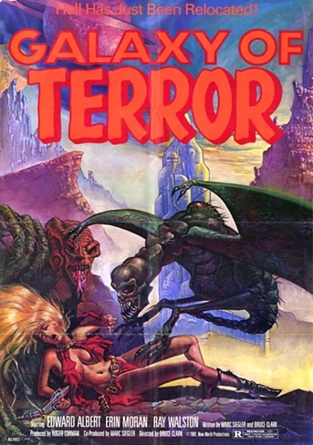 Poster de La Galaxia del Terror
