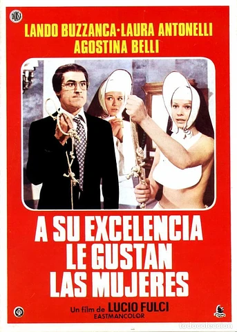Poster de A su excelencia le gustan las mujeres