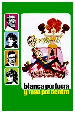 Blanca por fuera y rosa por dentro