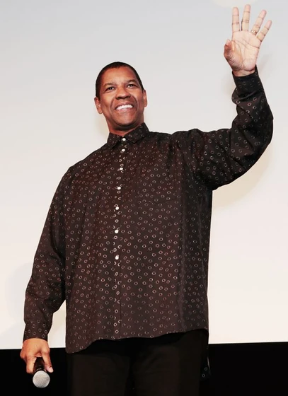 Denzel Washington en el-vuelo (Premiere en Tokyo. Febrero 2013)