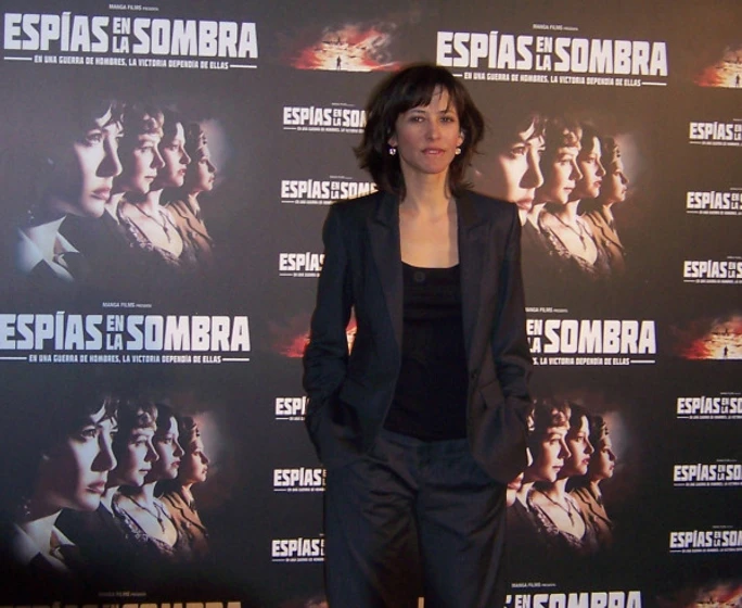 Sophie Marceau en espias-en-la-sombra (Rueda de prensa en Madrid. Marzo 2009)