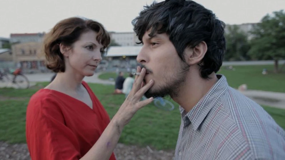 Najwa Nimri y Andrés Gertrudix en 10-000-noches-en-ninguna-parte