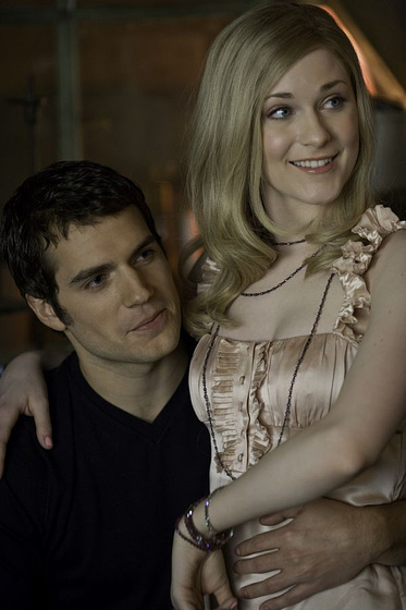 Henry Cavill y Evan Rachel Wood en Si la cosa funciona