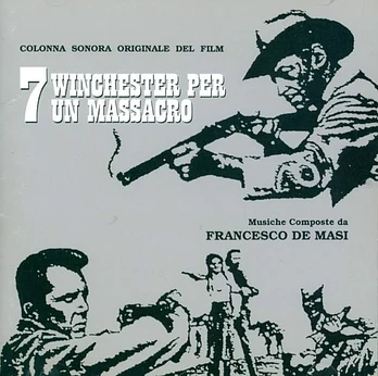 Carátula de la banda de sonido de 7 Winchester para una Matanza