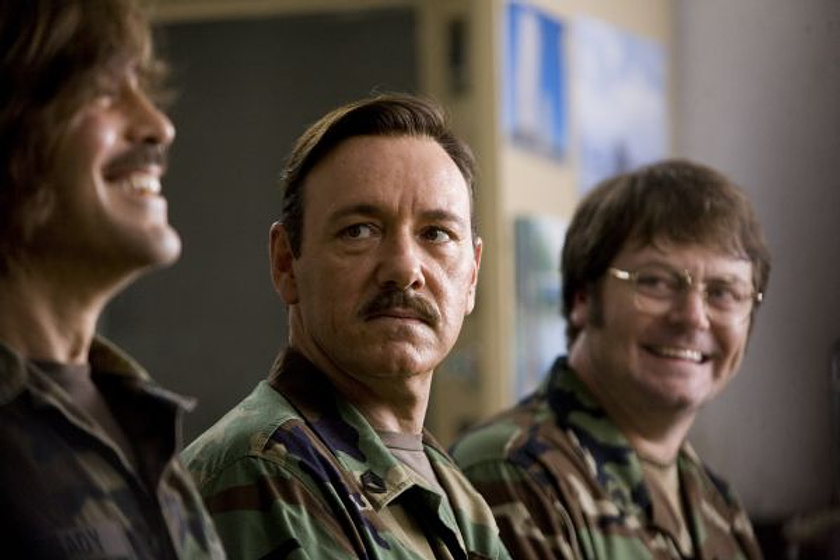 Kevin Spacey en Los Hombres que Miraban Fijamente a las Cabras