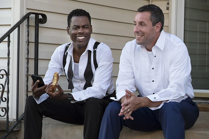 Chris Rock y Adam Sandler en la-peor-semana