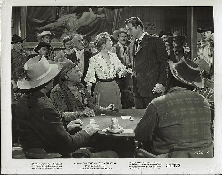 Mala Powers, Lex Barker y Buddy Roosevelt en Ambición Maldita
