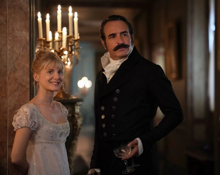 Jean Dujardin y Mélanie Laurent en un-seductor-a-la-francesa
